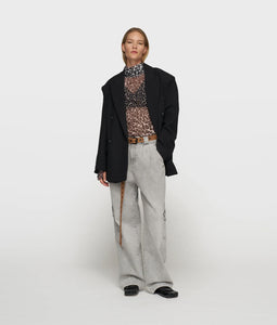 mesh long sleeve leopard 20-779-5204 1002 Ecru