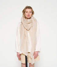 Afbeelding in Gallery-weergave laden, scarf linen 20-901-4203 1002 Ecru
