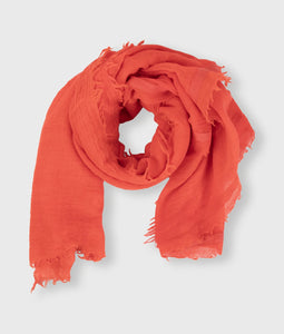 scarf muslin 20-903-4202 1277 poppy red