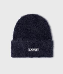 soft hairy knit beanie 20-924-5203 1311 dark navy
