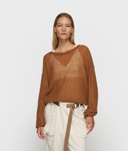 Afbeelding in Gallery-weergave laden, thin knit sweater 20-612-5204 1316 suede
