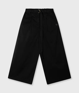 wide leg pants twill 20-060-5201 1012 black